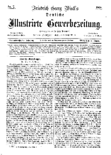 Deutsche Illustrirte Gewerbezeitung, 1868. Jahrg. XXXIII, nr 7.