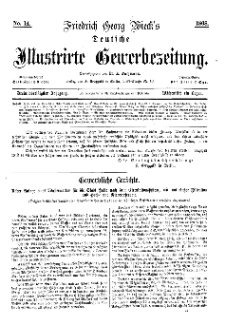 Deutsche Illustrirte Gewerbezeitung, 1868. Jahrg. XXXIII, nr 14.