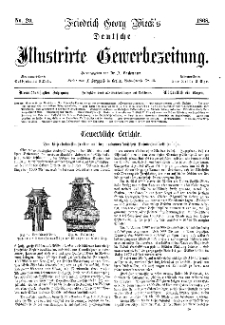 Deutsche Illustrirte Gewerbezeitung, 1868. Jahrg. XXXIII, nr 20.