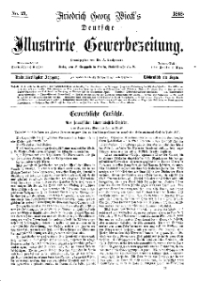 Deutsche Illustrirte Gewerbezeitung, 1868. Jahrg. XXXIII, nr 21.
