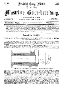Deutsche Illustrirte Gewerbezeitung, 1868. Jahrg. XXXIII, nr 24.