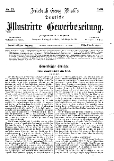 Deutsche Illustrirte Gewerbezeitung, 1868. Jahrg. XXXIII, nr 25.