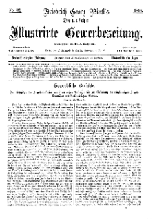 Deutsche Illustrirte Gewerbezeitung, 1868. Jahrg. XXXIII, nr 32.