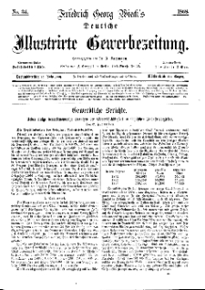 Deutsche Illustrirte Gewerbezeitung, 1868. Jahrg. XXXIII, nr 34.