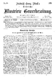 Deutsche Illustrirte Gewerbezeitung, 1868. Jahrg. XXXIII, nr 40.