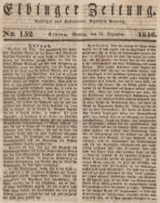 Elbinger Zeitung, No. 152 Montag, 21. Dezember 1846
