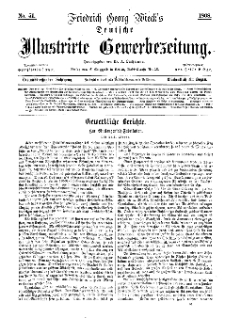 Deutsche Illustrirte Gewerbezeitung, 1868. Jahrg. XXXIII, nr 51.