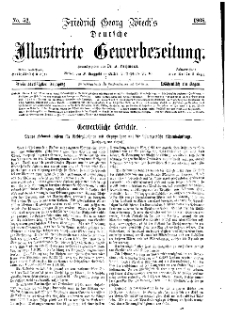Deutsche Illustrirte Gewerbezeitung, 1868. Jahrg. XXXIII, nr 52.