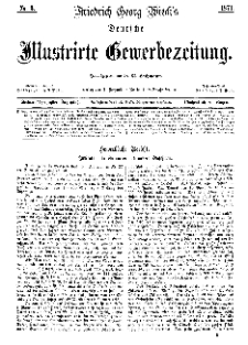 Deutsche Illustrirte Gewerbezeitung, 1871. Jahrg. XXXVI, nr 3.
