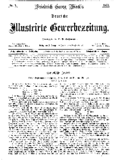 Deutsche Illustrirte Gewerbezeitung, 1871. Jahrg. XXXVI, nr 7.