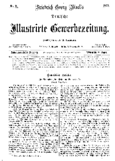 Deutsche Illustrirte Gewerbezeitung, 1871. Jahrg. XXXVI, nr 9.