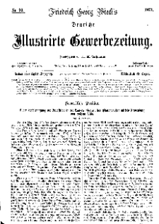 Deutsche Illustrirte Gewerbezeitung, 1871. Jahrg. XXXVI, nr 16.