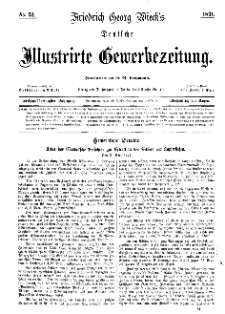 Deutsche Illustrirte Gewerbezeitung, 1871. Jahrg. XXXVI, nr 51.