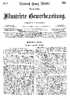 Deutsche Illustrirte Gewerbezeitung, 1872. Jahrg. XXXVII, nr 5.