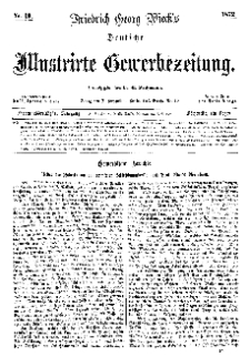 Deutsche Illustrirte Gewerbezeitung, 1872. Jahrg. XXXVII, nr 10.