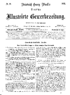 Deutsche Illustrirte Gewerbezeitung, 1872. Jahrg. XXXVII, nr 13.