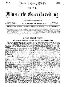 Deutsche Illustrirte Gewerbezeitung, 1872. Jahrg. XXXVII, nr 14.
