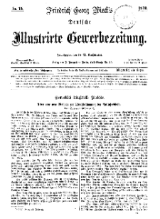Deutsche Illustrirte Gewerbezeitung, 1872. Jahrg. XXXVII, nr 15.