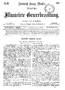 Deutsche Illustrirte Gewerbezeitung, 1872. Jahrg. XXXVII, nr 30.