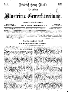 Deutsche Illustrirte Gewerbezeitung, 1872. Jahrg. XXXVII, nr 51.