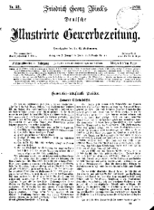 Deutsche Illustrirte Gewerbezeitung, 1872. Jahrg. XXXVII, nr 52.