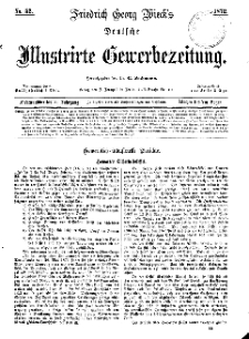 Deutsche Illustrirte Gewerbezeitung, 1872. Jahrg. XXXVII, nr 52.