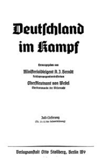 Deutschland im Kampf, 1940, Nr 21/22.