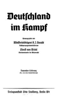 Deutschland im Kampf, 1940, Nr 29/30.
