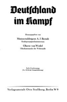 Deutschland im Kampf, 1941, Nr 45/46.
