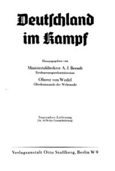 Deutschland im Kampf, 1941, Nr 49/50.