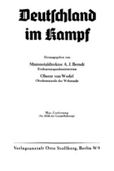 Deutschland im Kampf, 1942, Nr 65/66.
