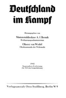 Deutschland im Kampf, 1942, Nr 73/74.
