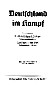 Deutschland im Kampf, 1939, Nr 1.