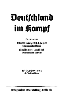Deutschland im Kampf, 1939, Nr 7.