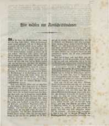 Wir wählen nur Fortschrittsmänner