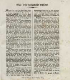 Was heißt konservativ wählen?