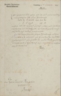 Bischöffich Ermländisches General=Vikariat - list