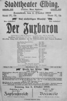 Der Juxbaron - Pordes-Milo, Hermann Haller