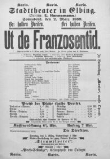 Ut de Franzosentid - afisz