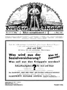 Deutsches Adelsblatt, Nr. 10, 51 Jahrg., 4 März 1933