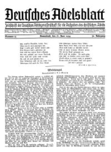 Deutsches Adelsblatt, Nr. 25, 52 Jahrg., 16 Juni 1934