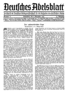 Deutsches Adelsblatt, Nr. 51, 53 Jahrg., 14 Dezember 1935