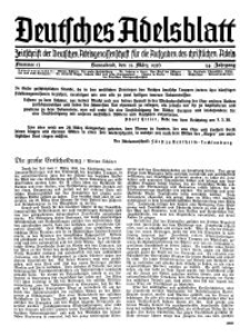 Deutsches Adelsblatt, Nr. 13, 54 Jahrg., 21 März 1936