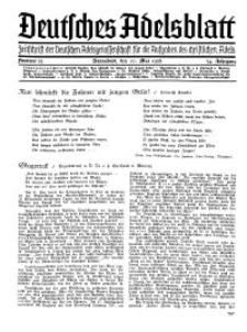 Deutsches Adelsblatt, Nr. 23, 54 Jahrg., 30 Mai 1936