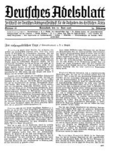 Deutsches Adelsblatt, Nr. 26, 54 Jahrg., 20 Juni 1936