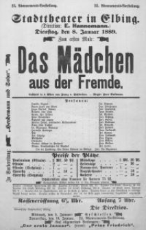 Das Mädchen aus der Fremde - Franz von Schönthan