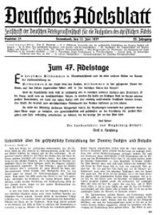 Deutsches Adelsblatt, Nr. 24, 55 Jahrg., 12 Juni 1937