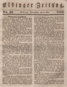 Elbinger Zeitung, No. 50 Donnerstag, 3. Mai 1849