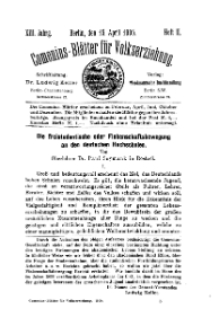 Comenius-Blätter für Volkserziehung, 15 April 1905, XIII Jahrgang, Heft 2