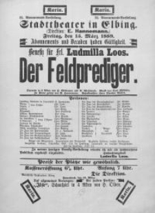 Der Feldprediger - H. Wittmann, A. Wohlmuth